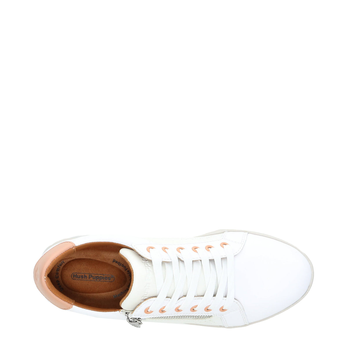 HUSH PUPPIES MIMOSA PERF WHITE COPPER - Women sneakers - Collective Shoes 