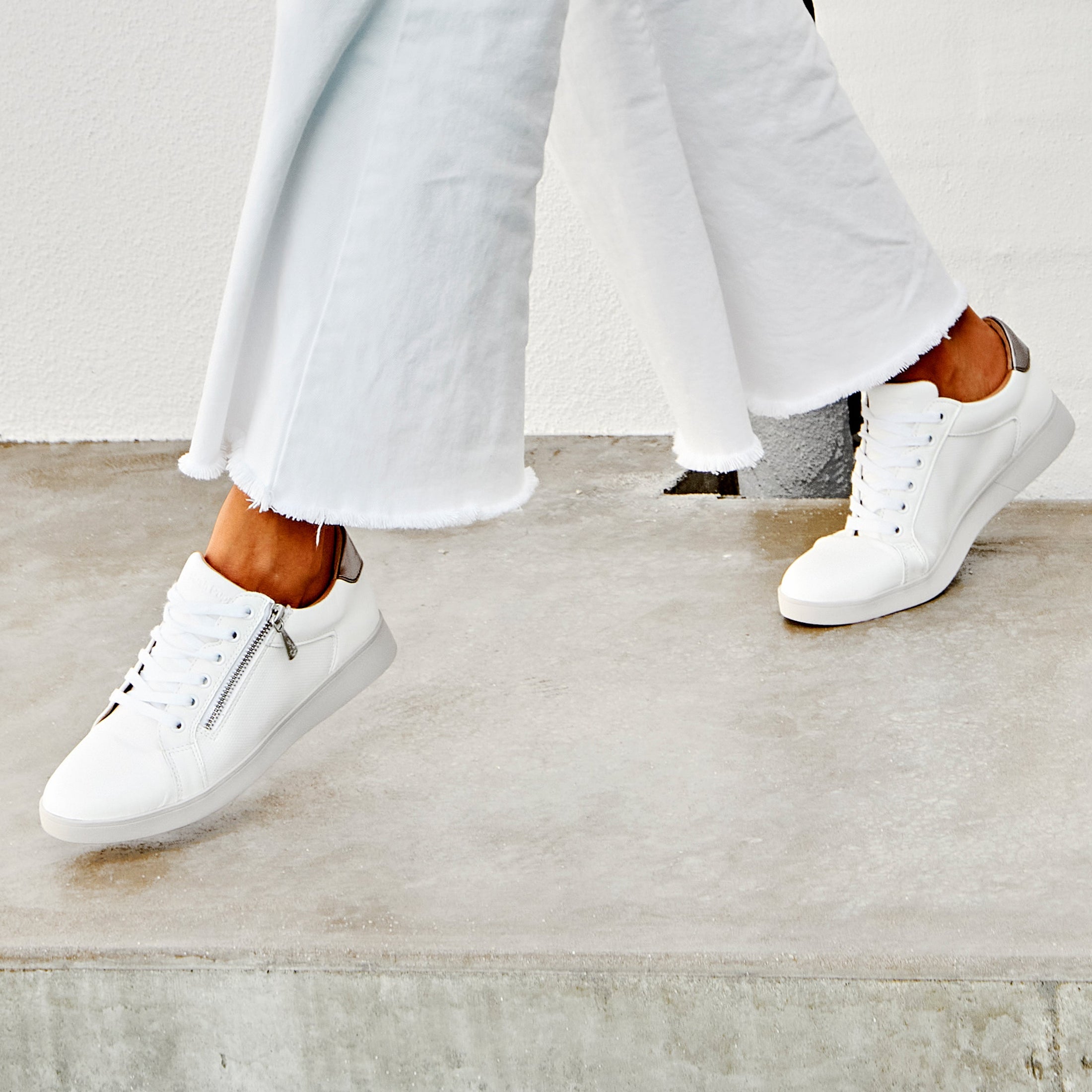 HUSH PUPPIES MIMOSA WHITE - Women sneakers - Collective Shoes 
