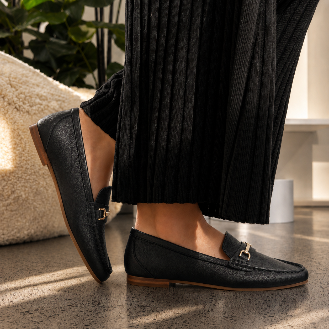 HUSH PUPPIES KEEPER BLACK