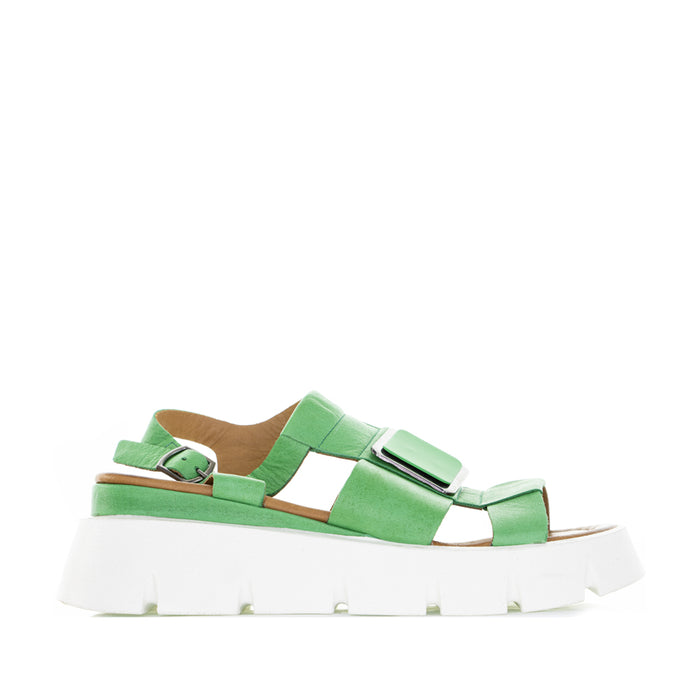 LE SANSA  HINDI FERN GREEN - Women Sandals - Collective Shoes 