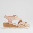 Load image into Gallery viewer, DJANGO & JULIETTE IDELA NUDE WEAVE - Women Sandals - Collective Shoes 
