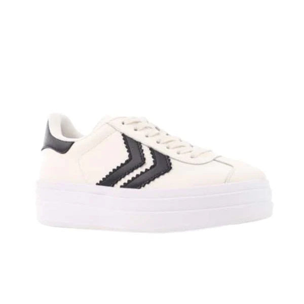 ALFIE & EVIE IGNITE WHITE BLACK - Women Sneakers - Collective Shoes 
