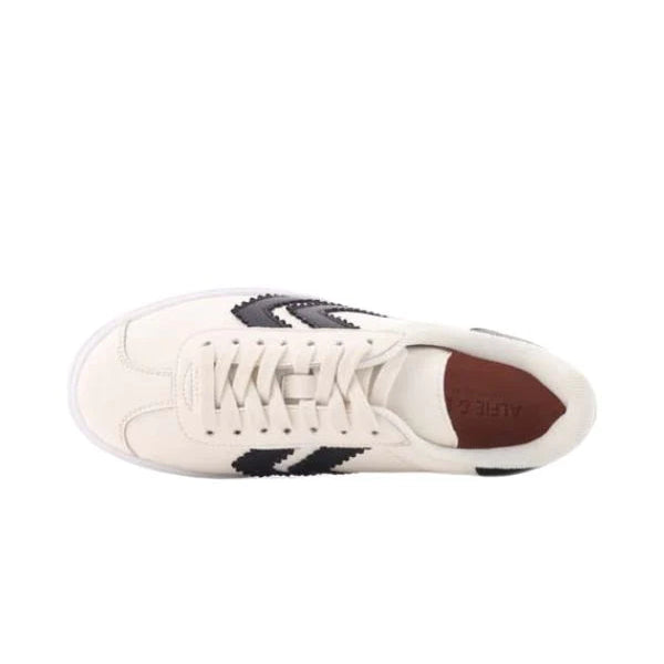 ALFIE & EVIE IGNITE WHITE BLACK - Women Sneakers - Collective Shoes 