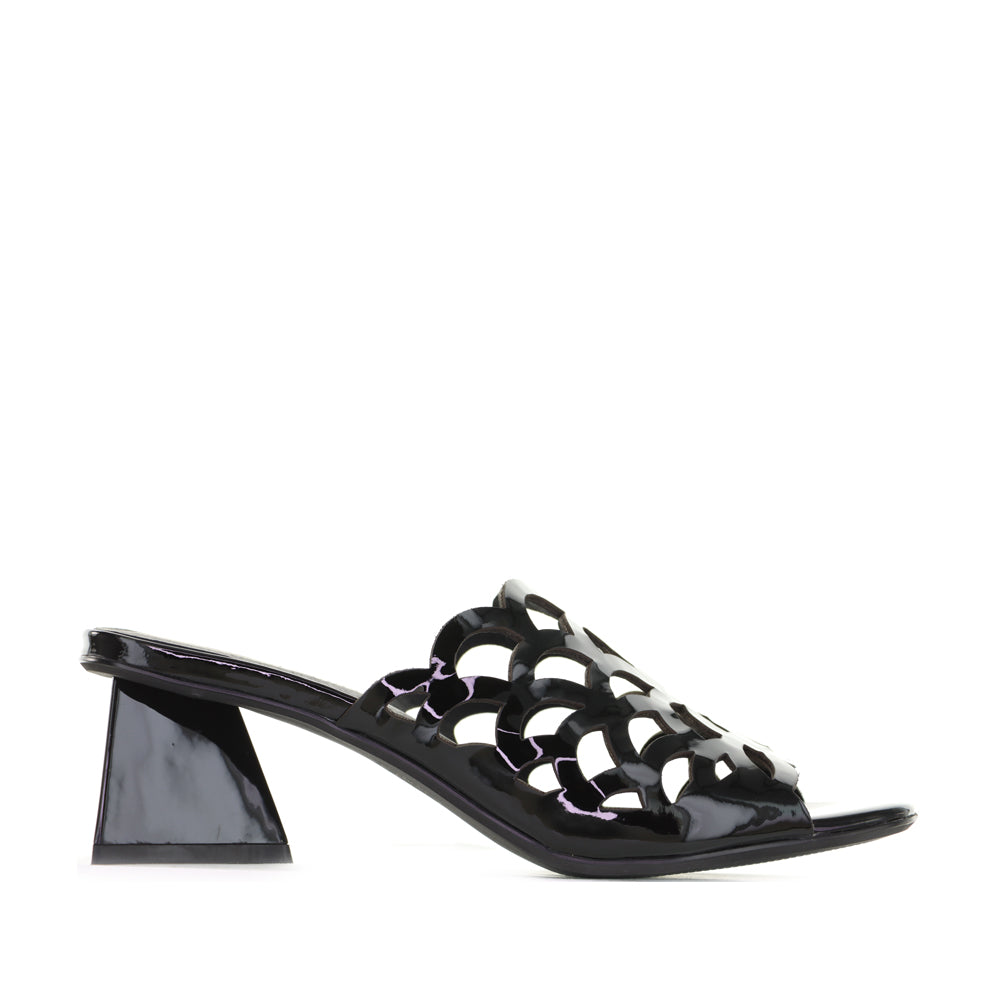 DJANGO & JULIETTE ILESAT BLACK PATENT - Women Heels - Collective Shoes 