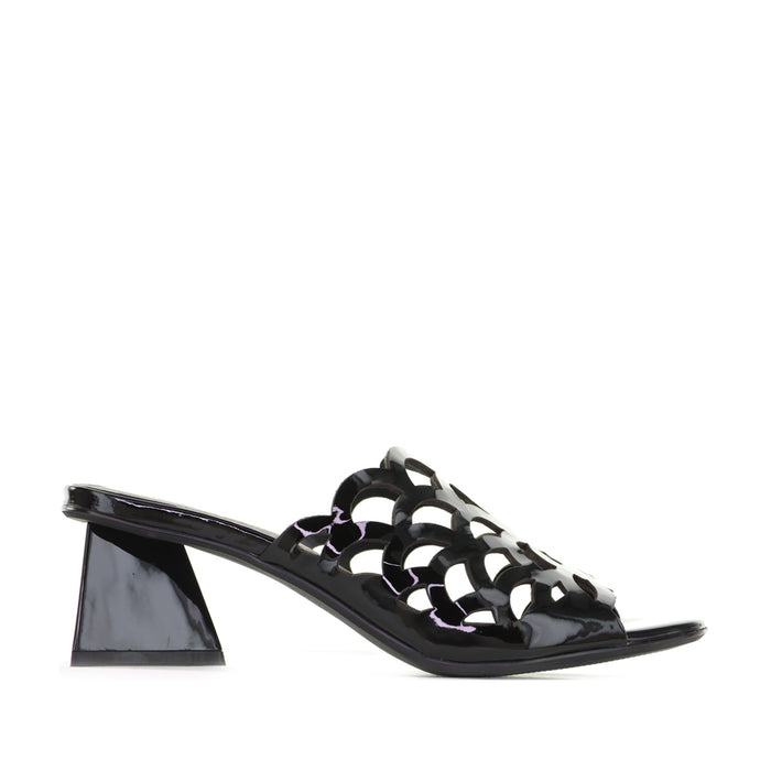 DJANGO & JULIETTE ILESAT BLACK PATENT - Women Heels - Collective Shoes 