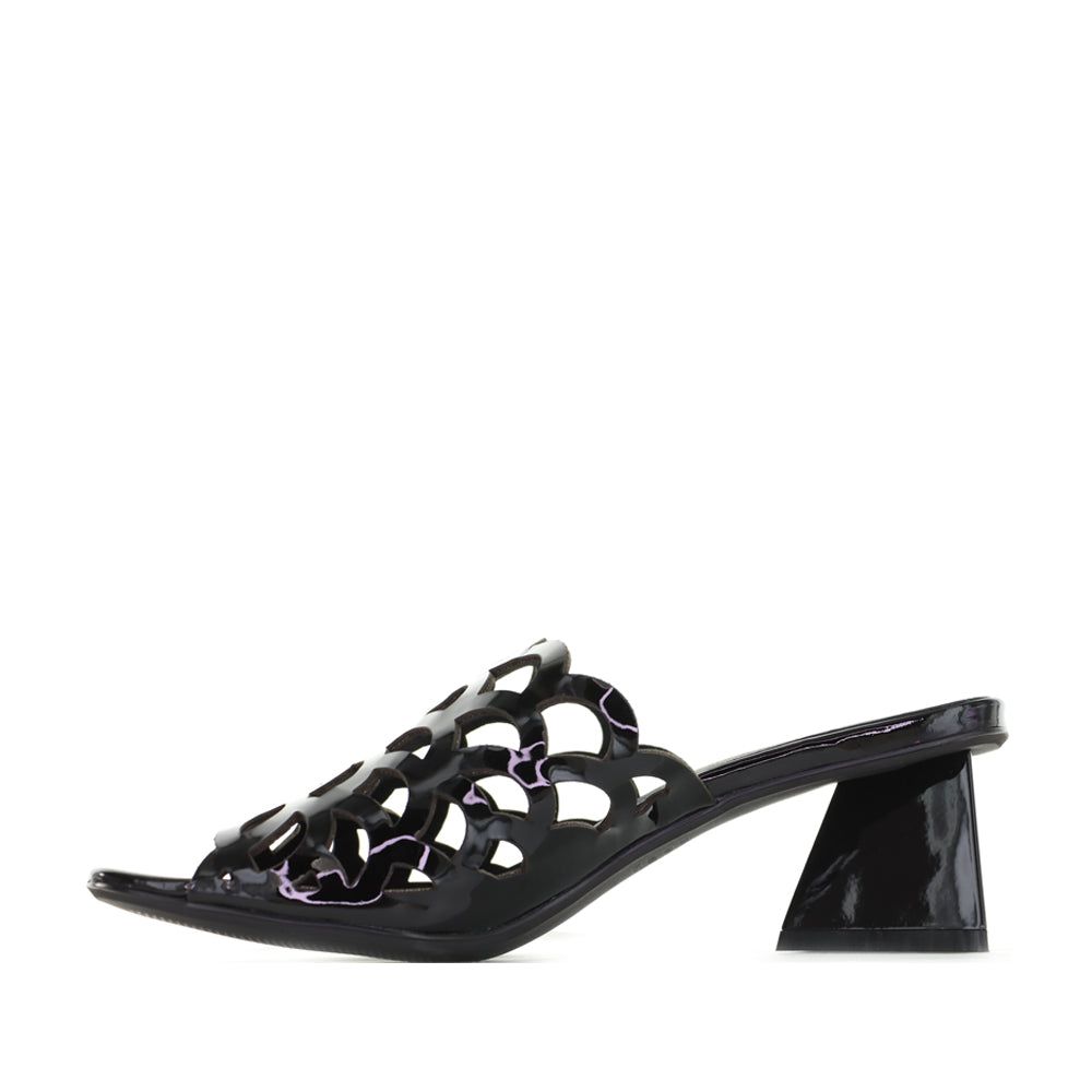 DJANGO & JULIETTE ILESAT BLACK PATENT - Women Heels - Collective Shoes 
