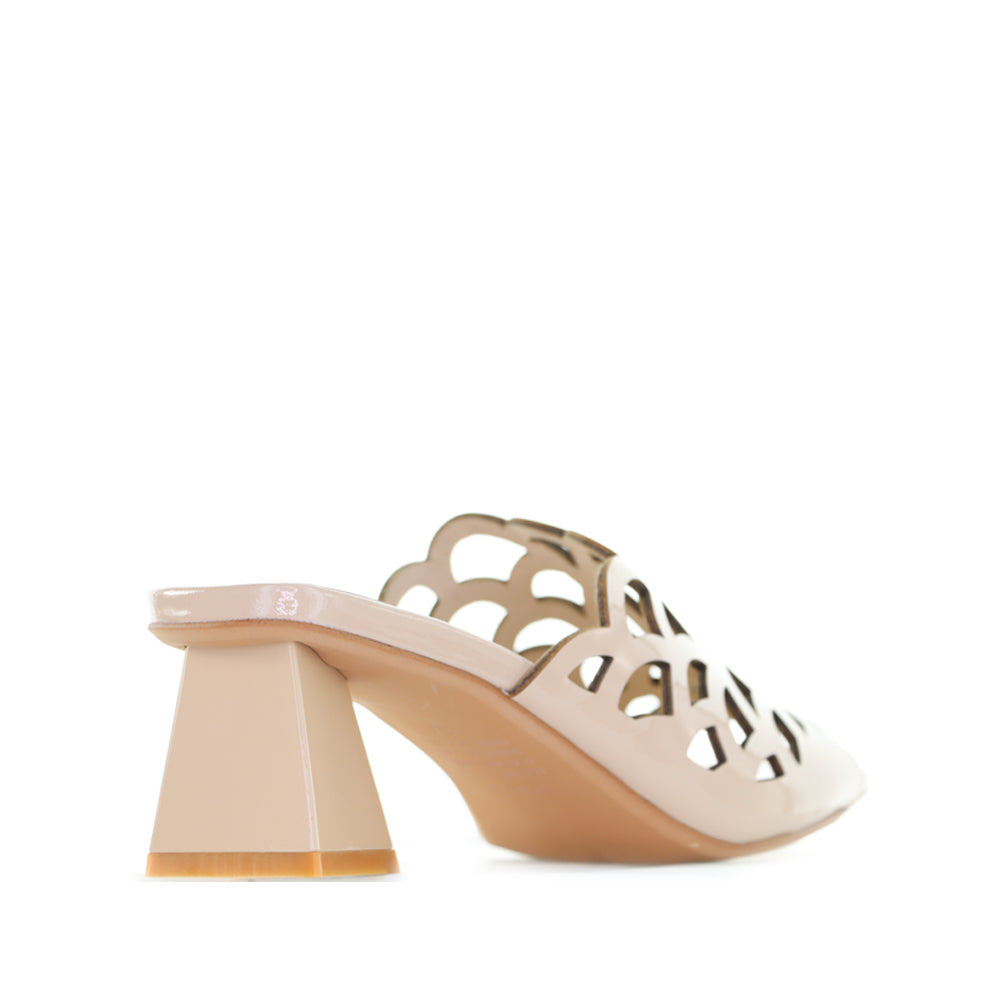 DJANGO & JULIETTE ILESAT CAFE PATENT - Women Heels - Collective Shoes 