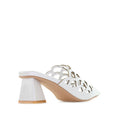 Load image into Gallery viewer, DJANGO & JULIETTE ILESAT WHITE PATENT - Women Heels - Collective Shoes 
