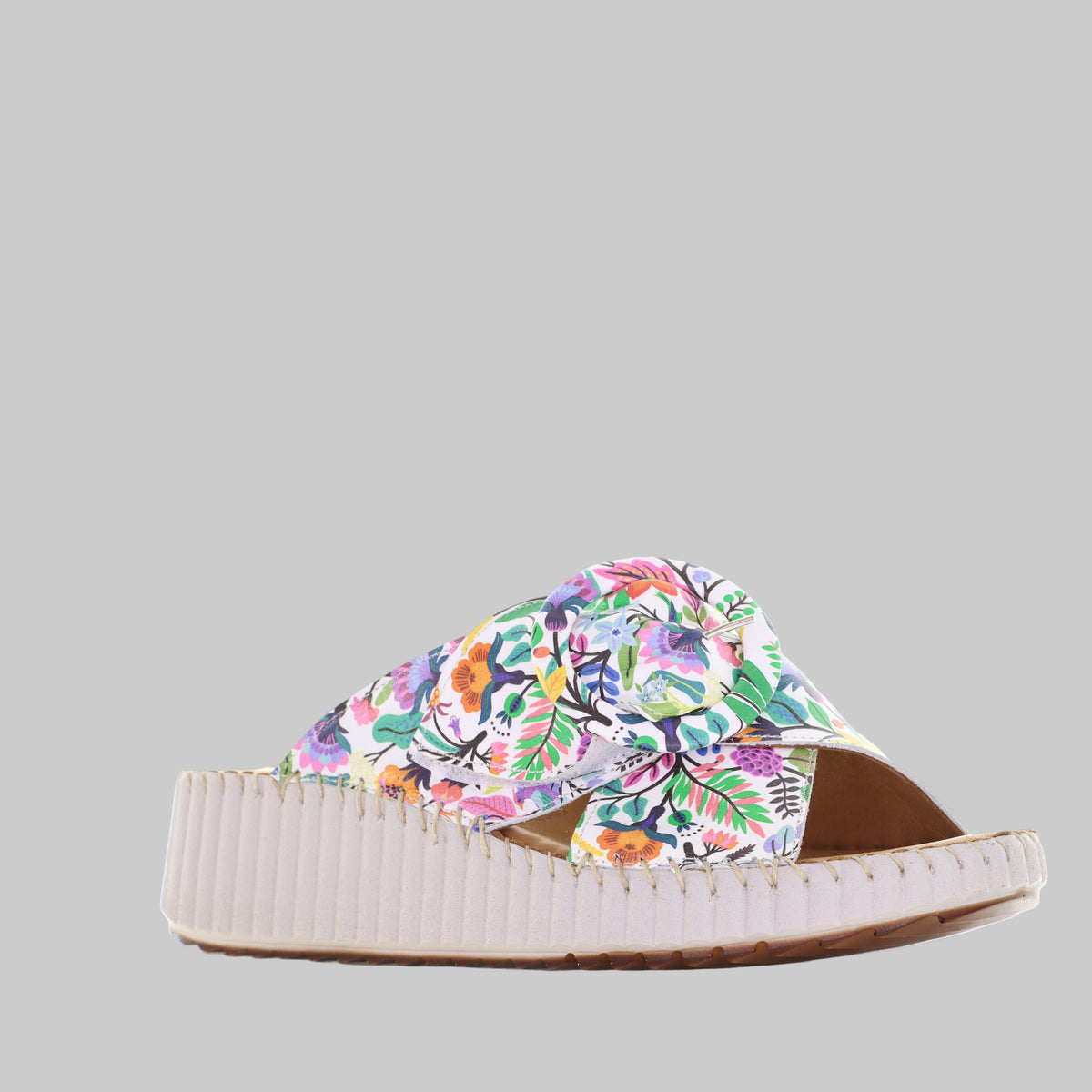 CABELLO TORCH FLORAL - Women Slides - Collective Shoes 