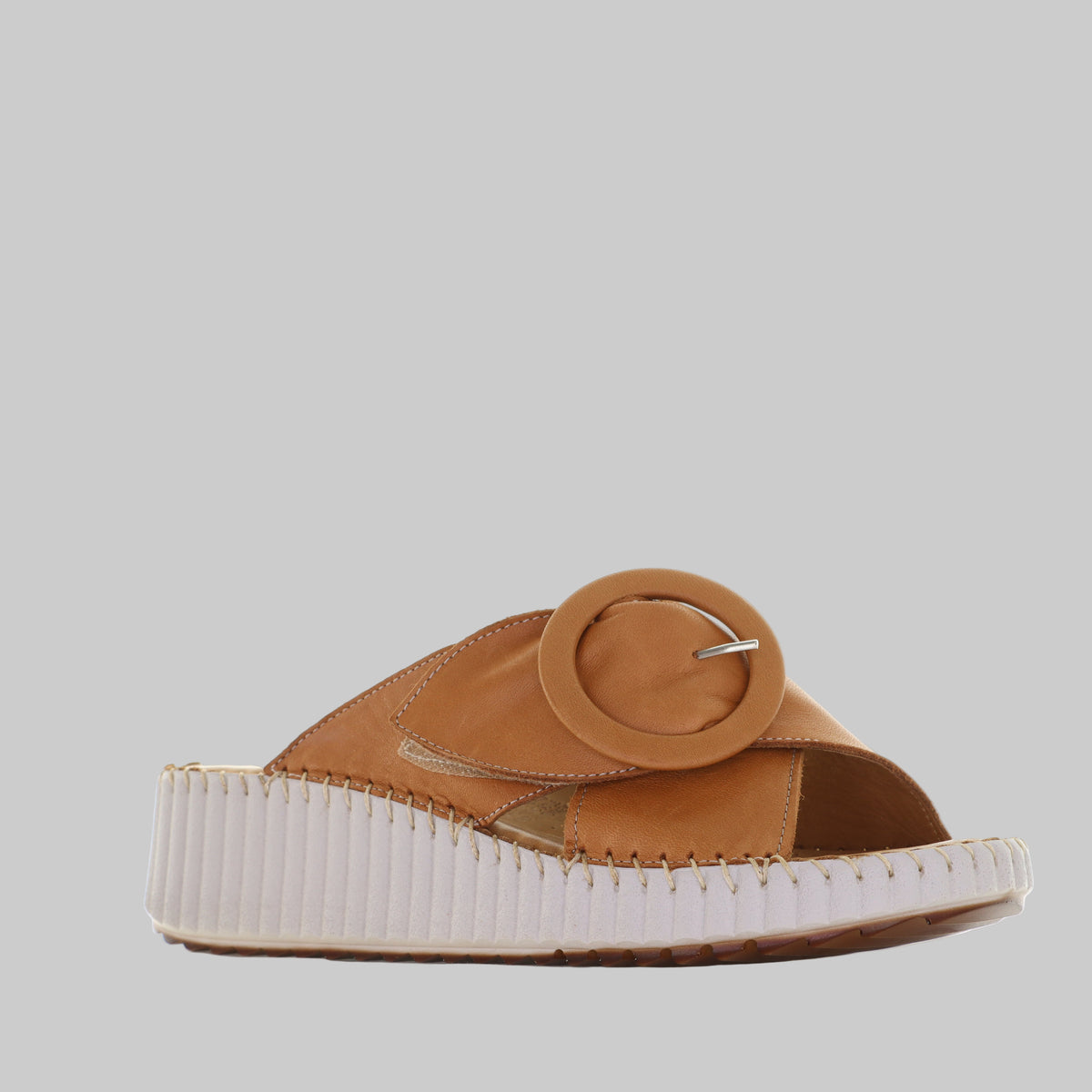 CABELLO TORCH TAN - Women Slides - Collective Shoes 