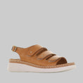 Load image into Gallery viewer, CABELLO COAST TAN - Women Sandals - Collective Shoes 
