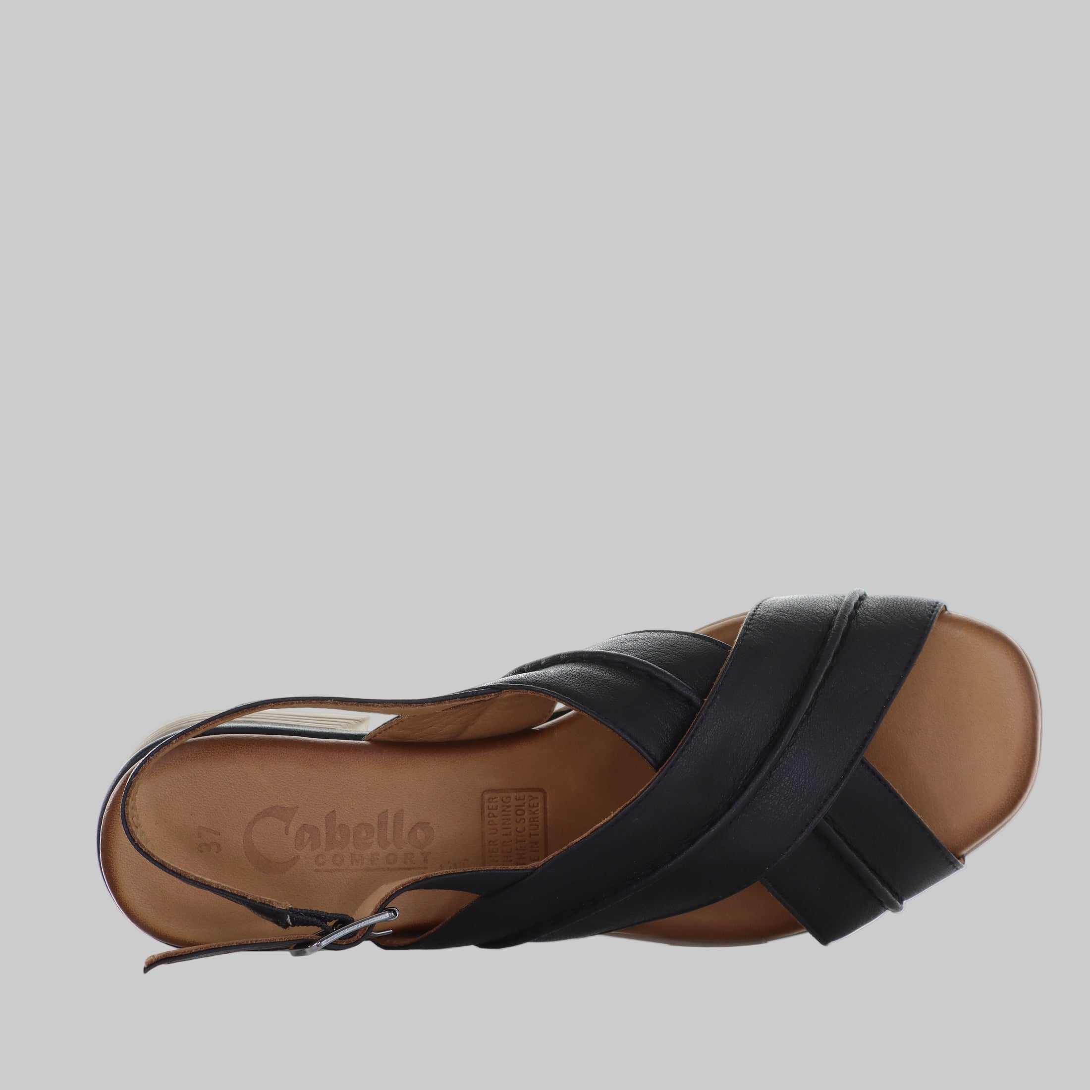 CABELLO ANYA BLACK - Women Sandals - Collective Shoes 