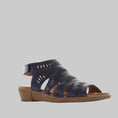 Load image into Gallery viewer, CABELLO CONNIE NAVY - Women Sandals - Collective Shoes 
