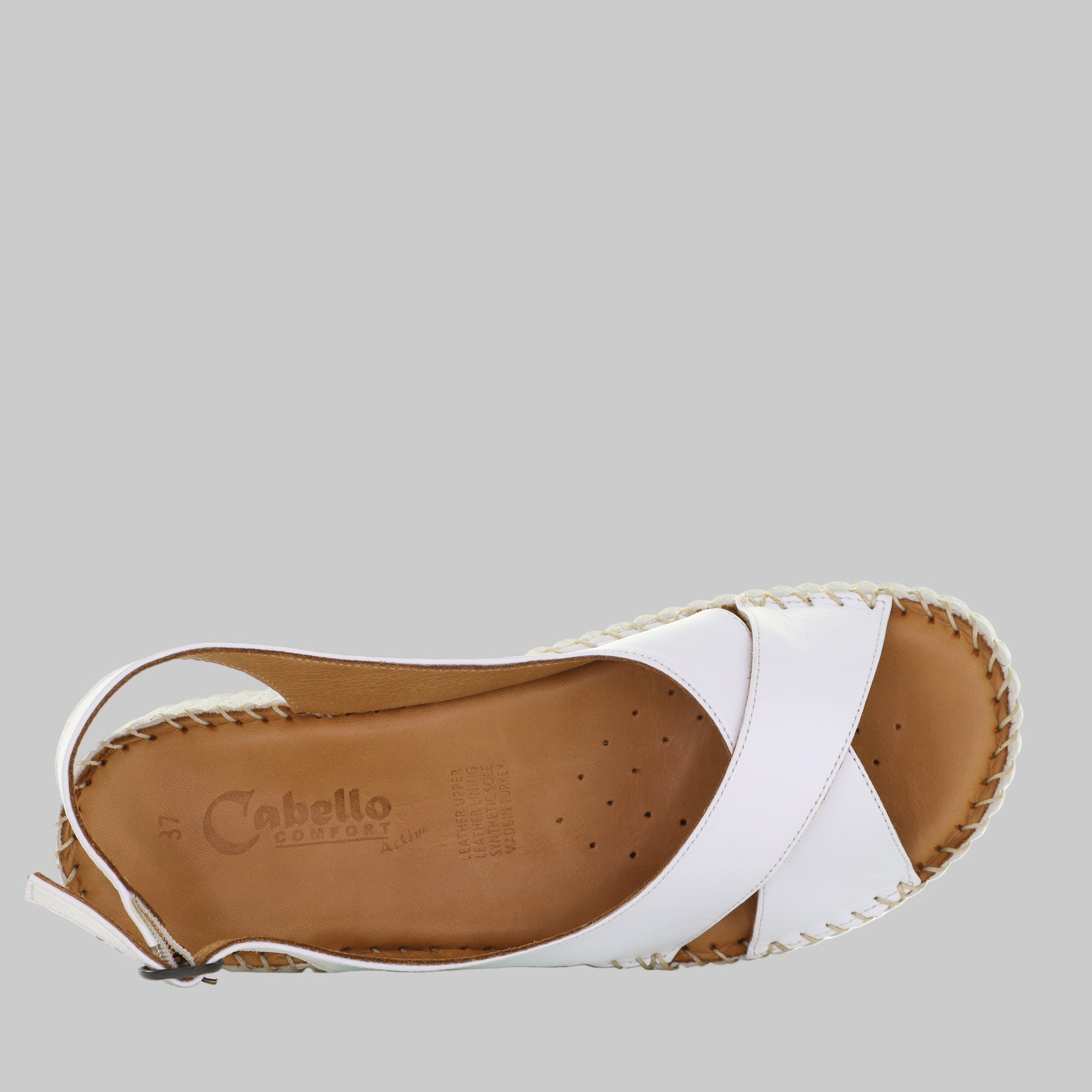 CABELLO TIDE WHITE - Women Sandals - Collective Shoes 