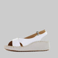 Load image into Gallery viewer, CABELLO TIDE WHITE - Women Sandals - Collective Shoes 
