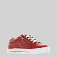 Load image into Gallery viewer, ZIERA AYLEEN DARK RED WHITE - Women Sneakers - Collective Shoes 
