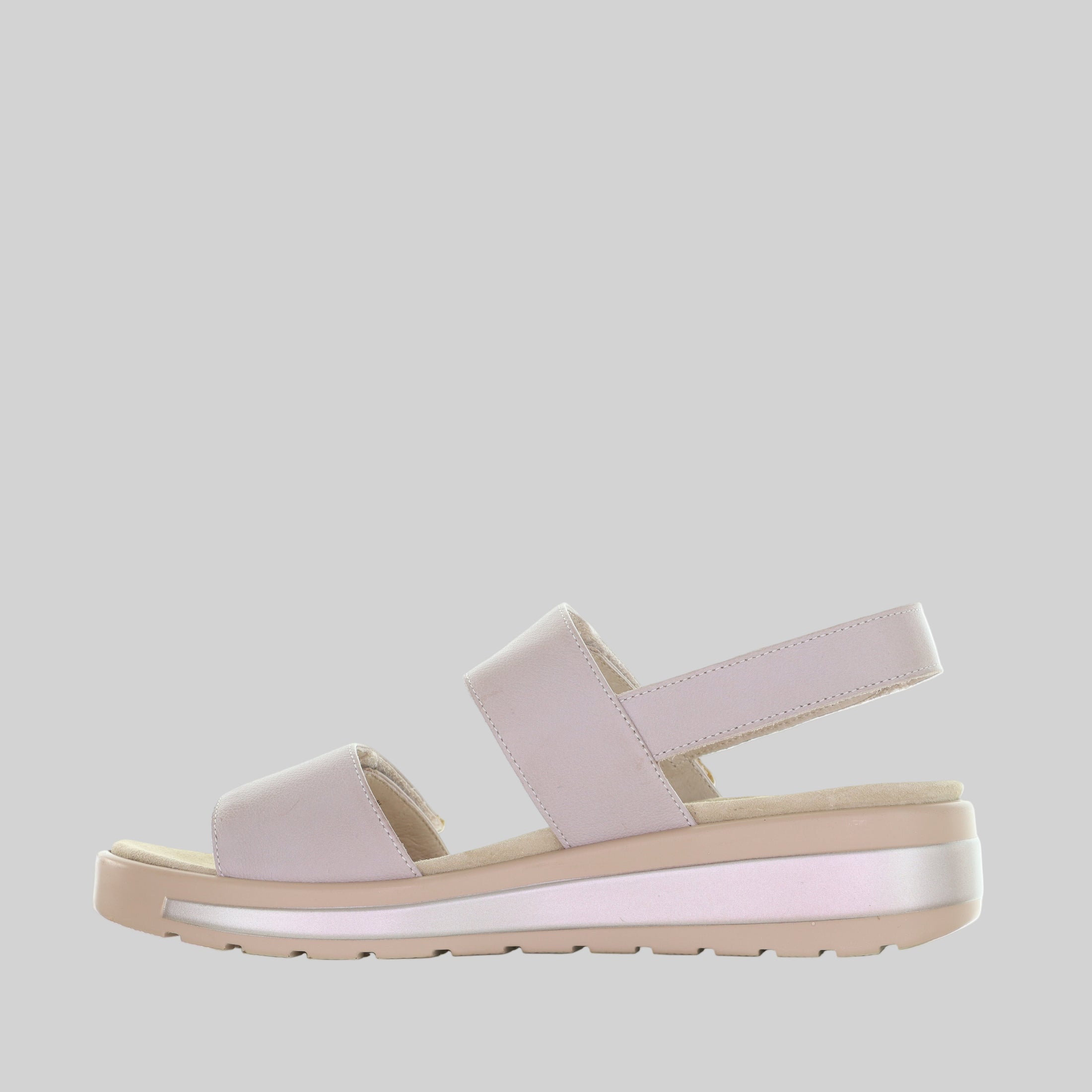 ZIERA GARLIN CAFE PALE - Women Sandals - Collective Shoes 