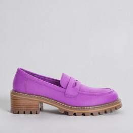 LE SANSA ZOEY PURPLE - Women Loafers - Collective Shoes 