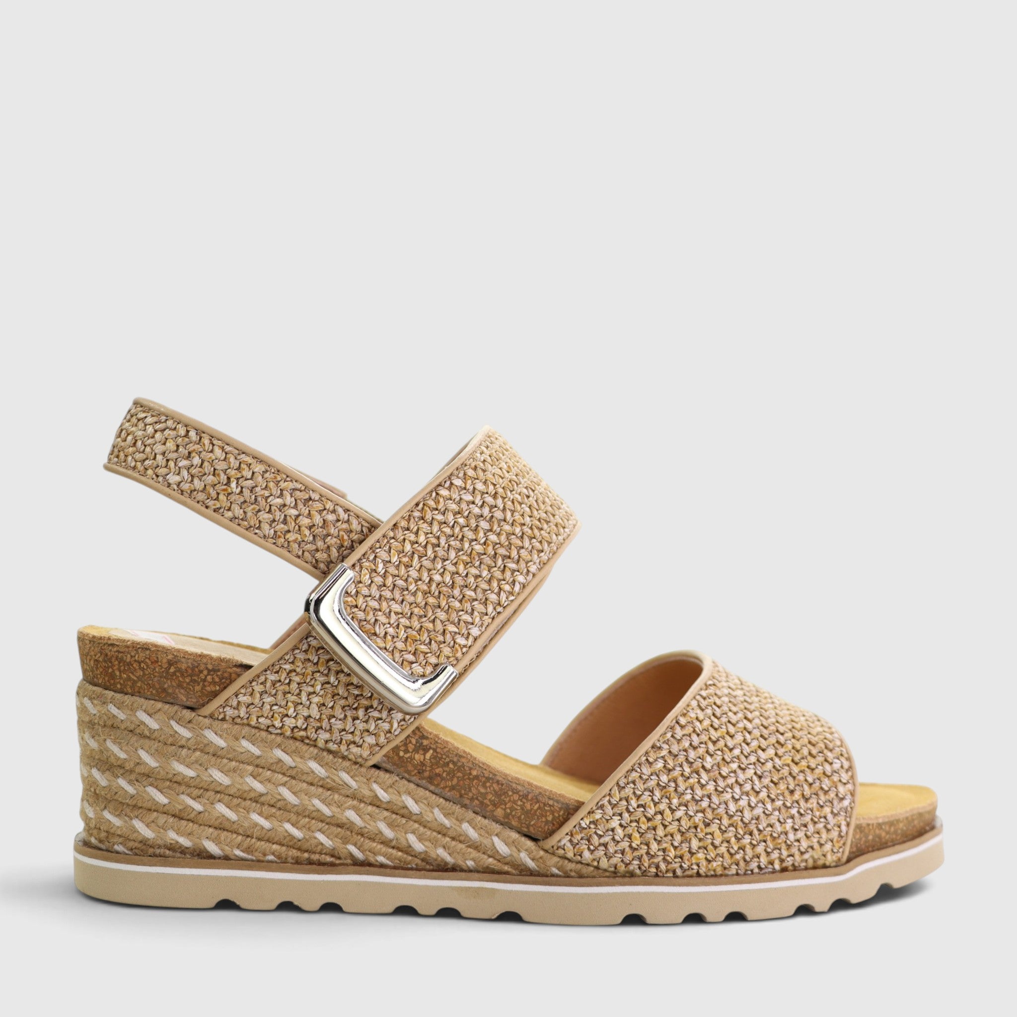 LE SANSA EVITA BEIGE RAFIA