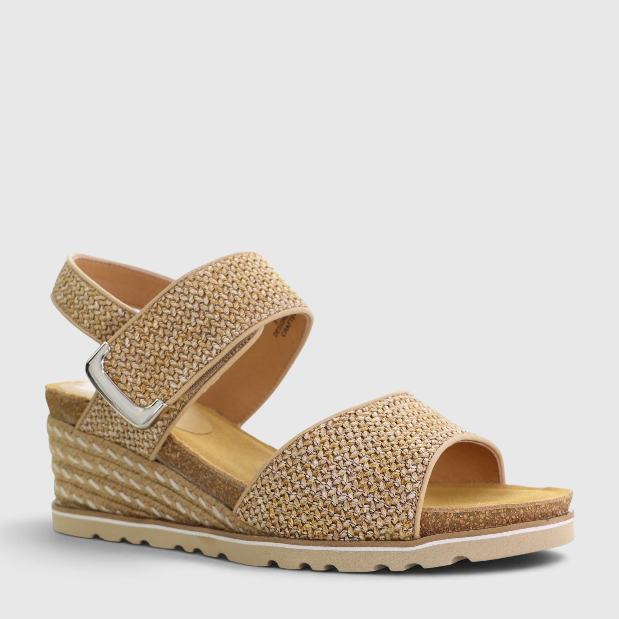 LE SANSA EVITA BEIGE RAFIA