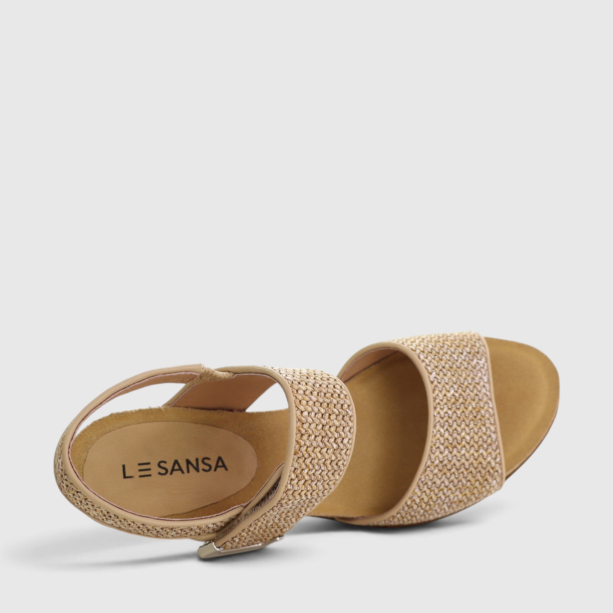 LE SANSA EVITA BEIGE RAFIA