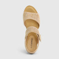 Load image into Gallery viewer, LE SANSA EVITA BEIGE RAFIA
