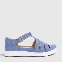 ZIERA DIANEY BLUE DENIM WHITE