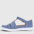 Load image into Gallery viewer, ZIERA DIANEY BLUE DENIM WHITE
