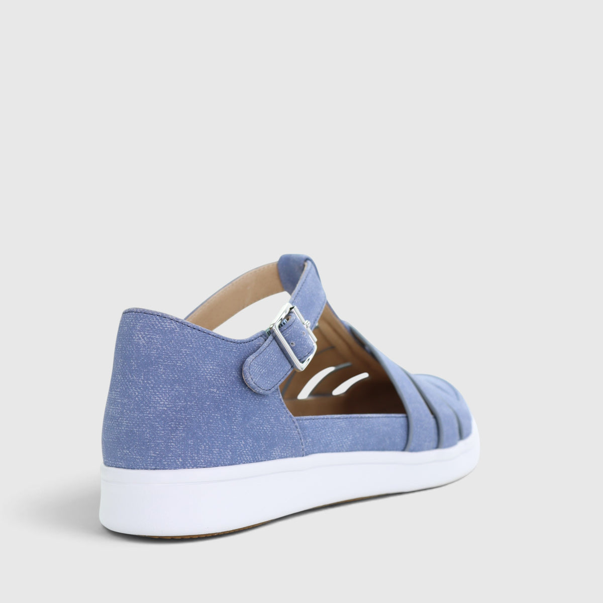 ZIERA DIANEY BLUE DENIM WHITE
