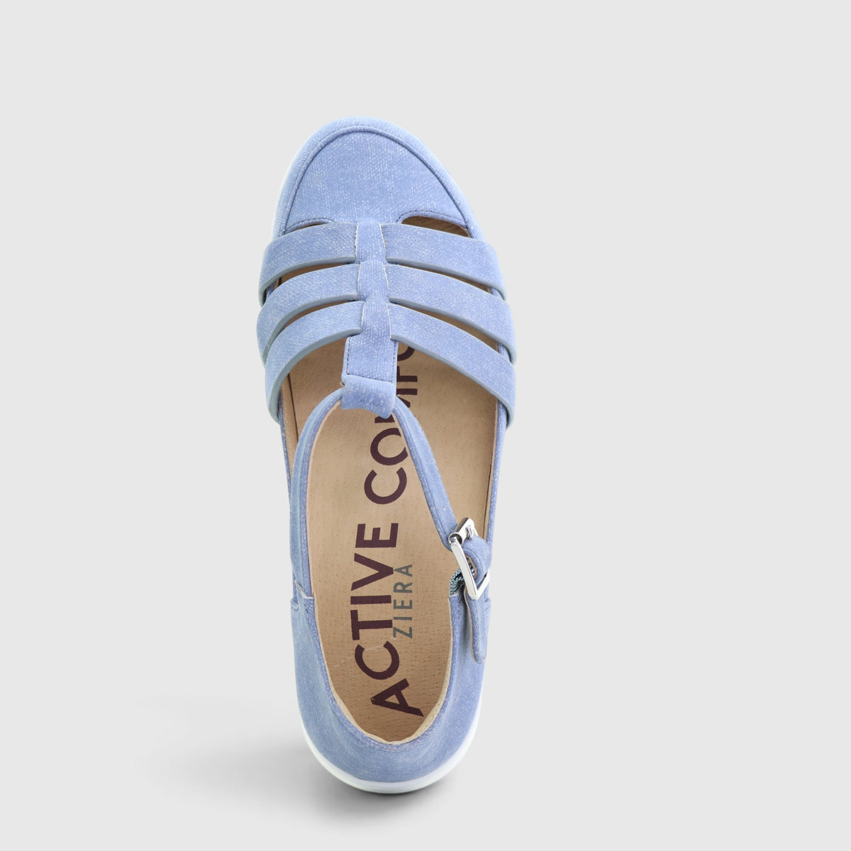 ZIERA DIANEY BLUE DENIM WHITE