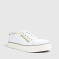 Load image into Gallery viewer, ZIERA PRYOR WHITE PALE GOLD
