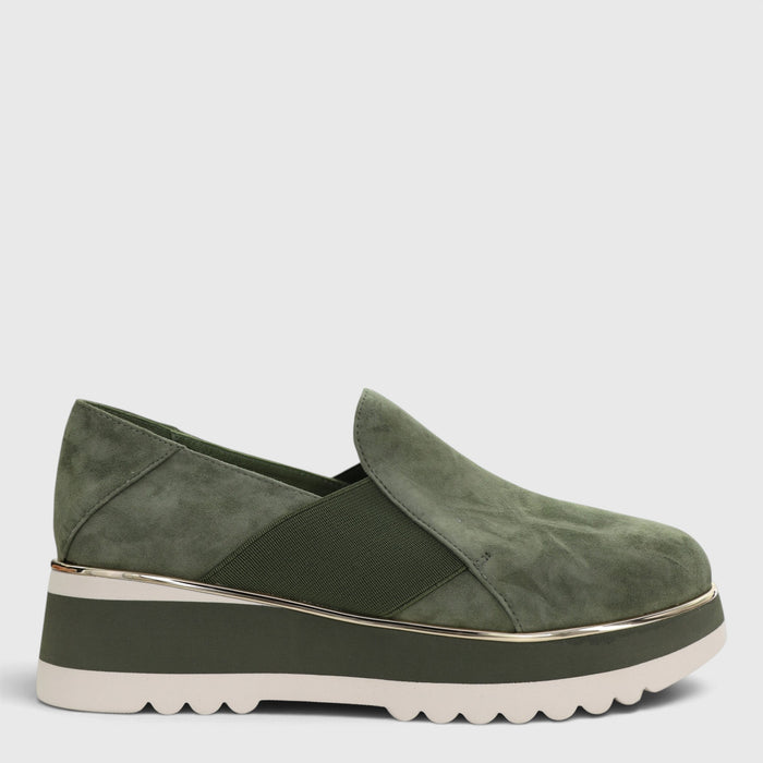 DJANGO & JULIETTE CHIYO KHAKI MILK SUEDE