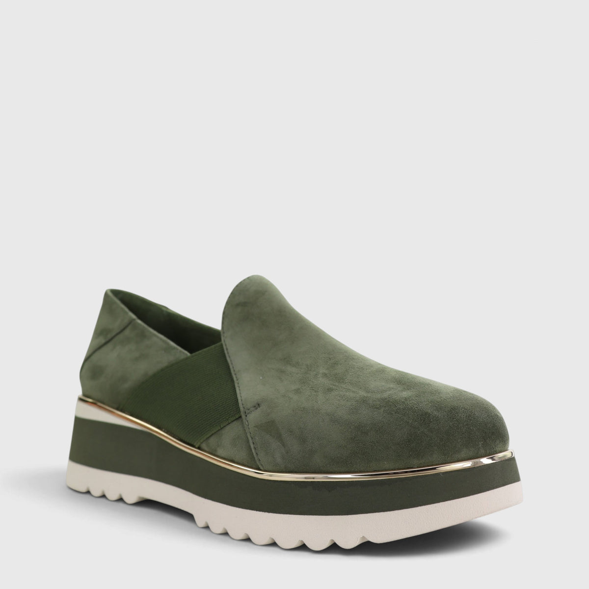 DJANGO & JULIETTE CHIYO KHAKI MILK SUEDE