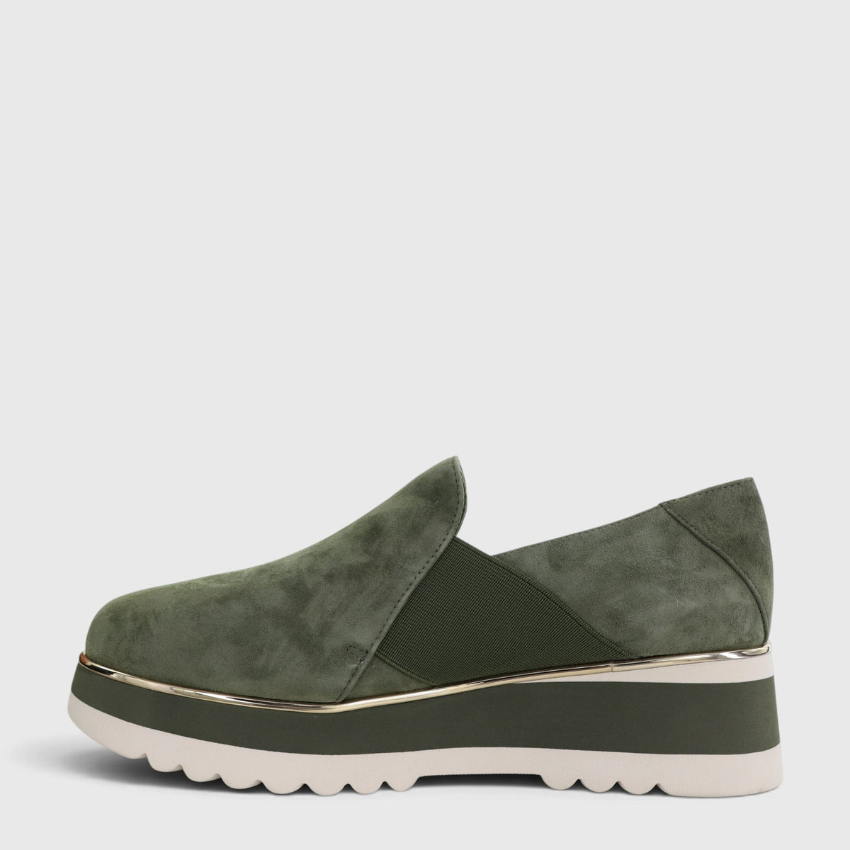 DJANGO & JULIETTE CHIYO KHAKI MILK SUEDE