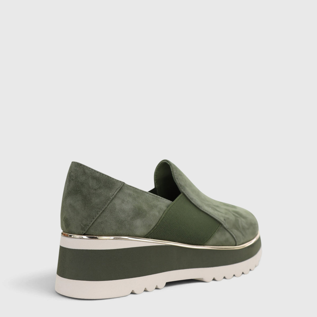 DJANGO & JULIETTE CHIYO KHAKI MILK SUEDE