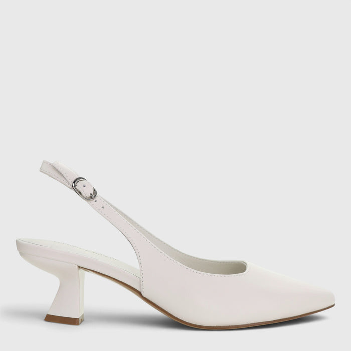 DJANGO & JULIETTE LINLY IVORY - Women Heels - Collective Shoes 