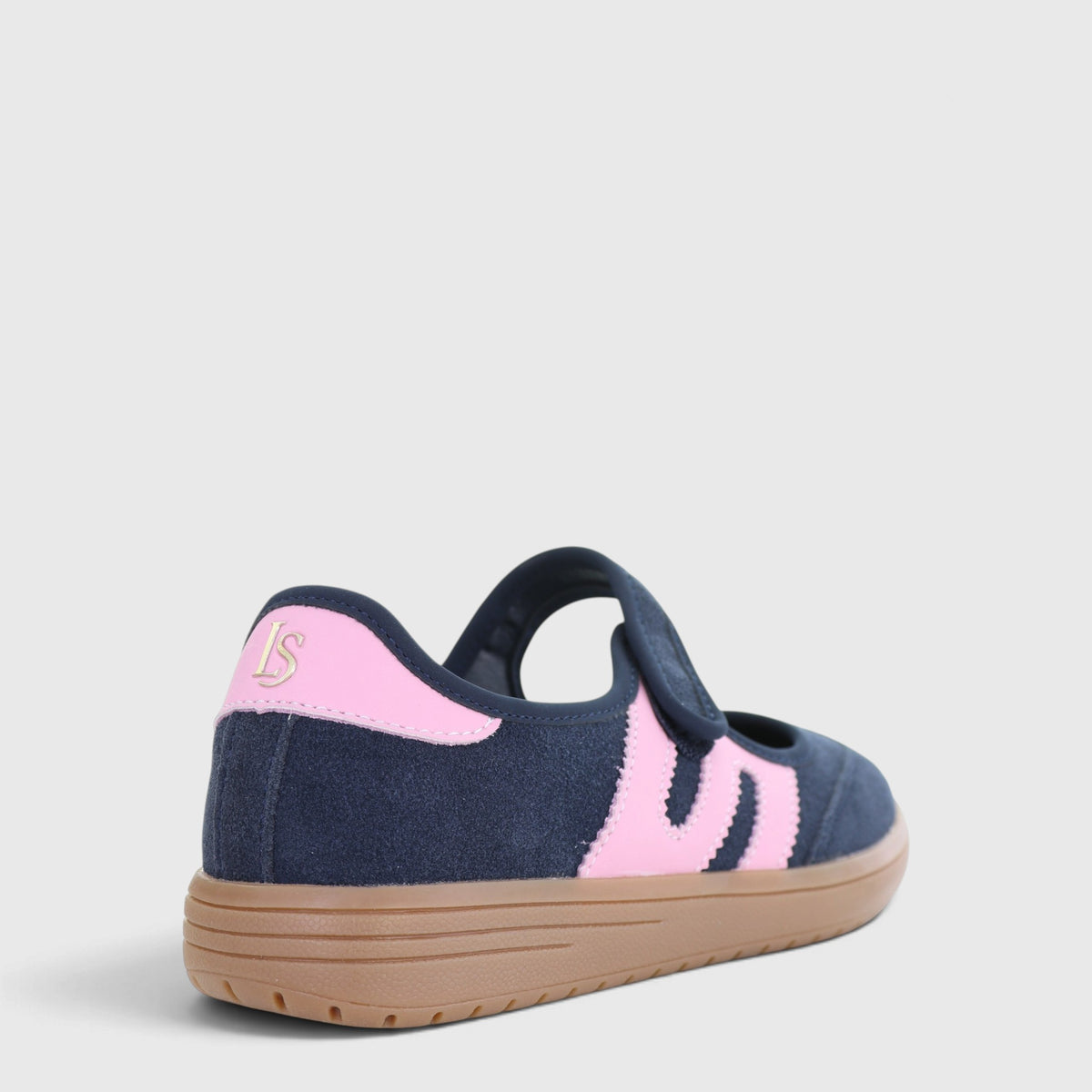 LE SANSA JULIETTE NAVY SUEDE / BABY PINK