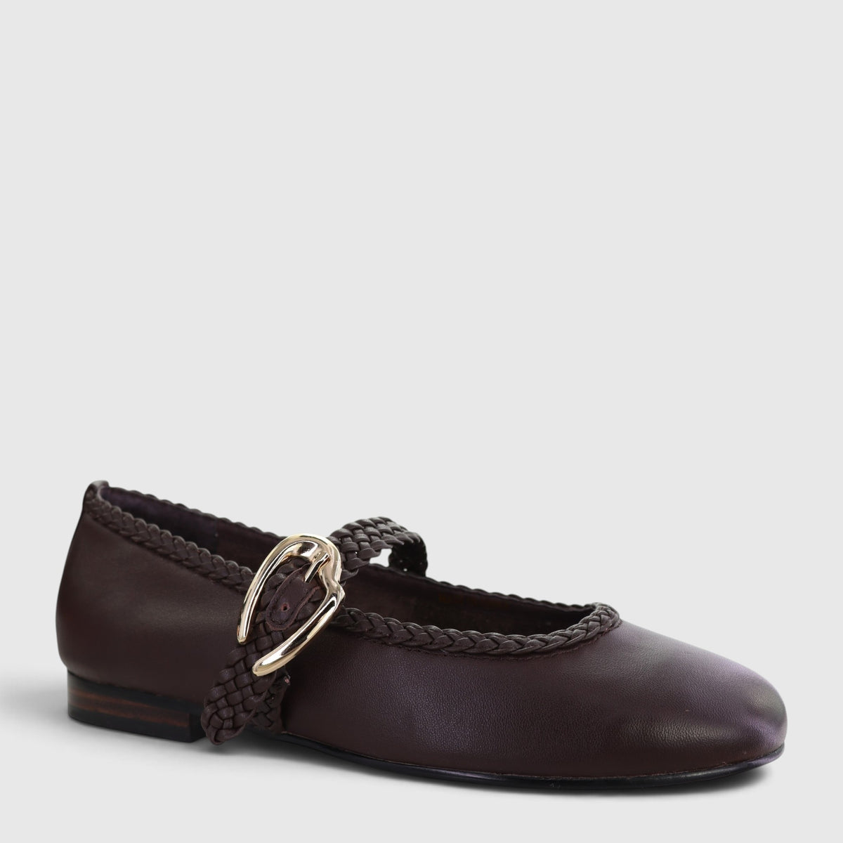 BRESLEY ALLOUT CHOCO - Women Mary Jane - Collective Shoes 