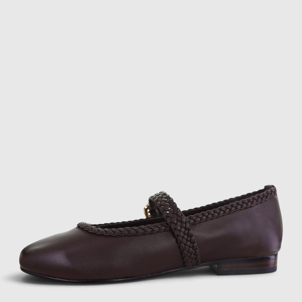BRESLEY ALLOUT CHOCO - Women Mary Jane - Collective Shoes 