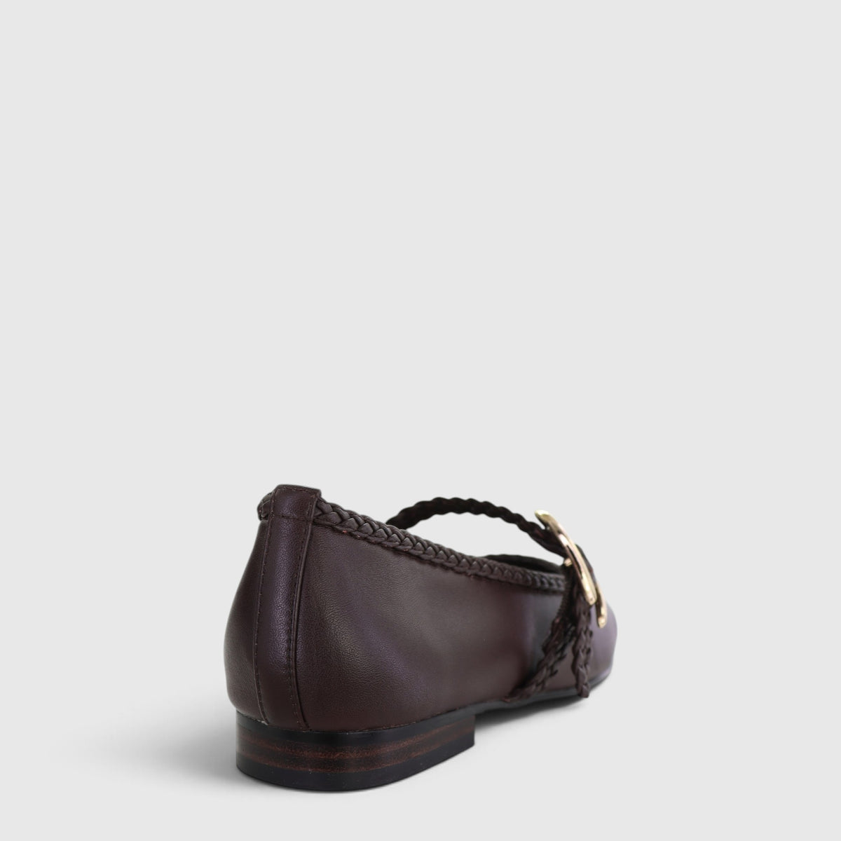 BRESLEY ALLOUT CHOCO - Women Mary Jane - Collective Shoes 