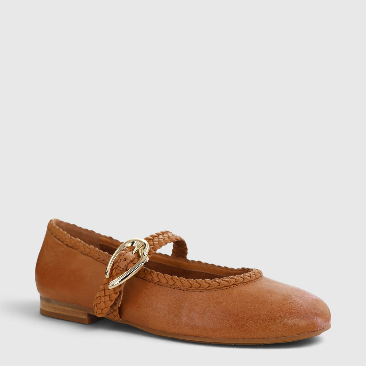 BRESLEY ALLOUT TAN - Women Mary Jane - Collective Shoes 