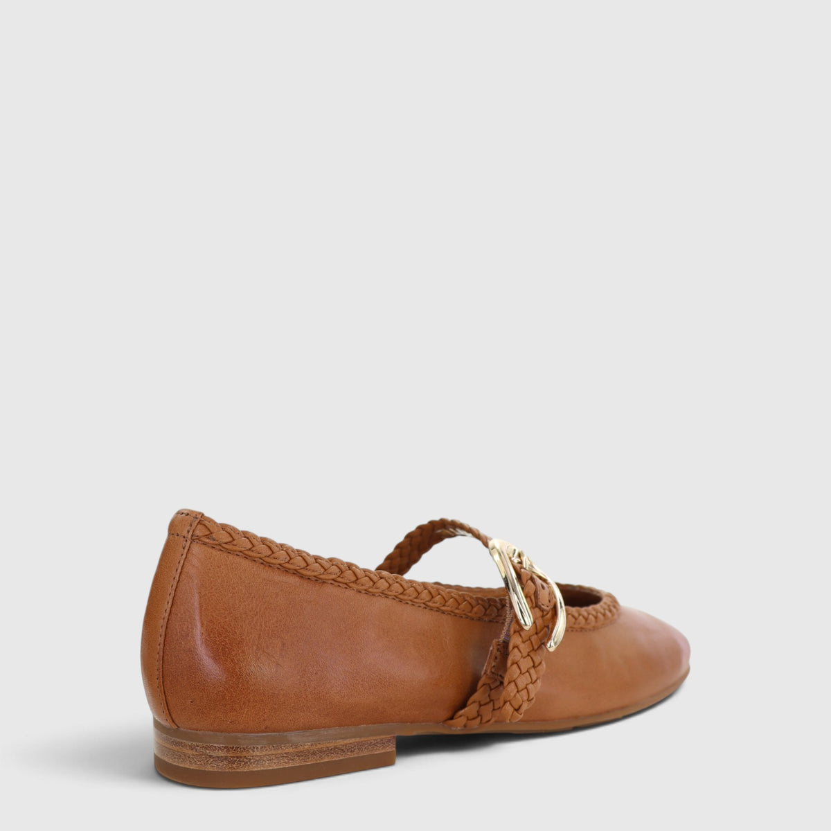 BRESLEY ALLOUT TAN - Women Mary Jane - Collective Shoes 
