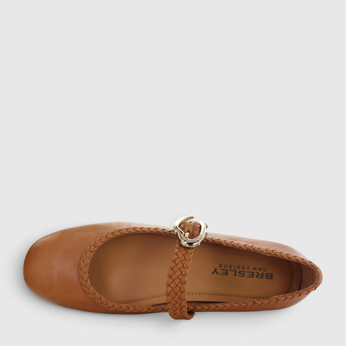 BRESLEY ALLOUT TAN - Women Mary Jane - Collective Shoes 