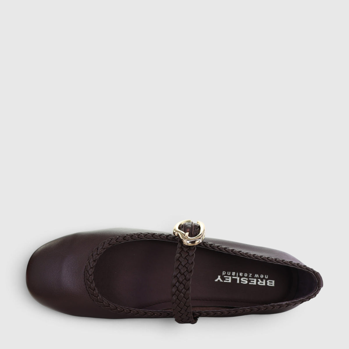 BRESLEY ALLOUT CHOCO - Women Mary Jane - Collective Shoes 