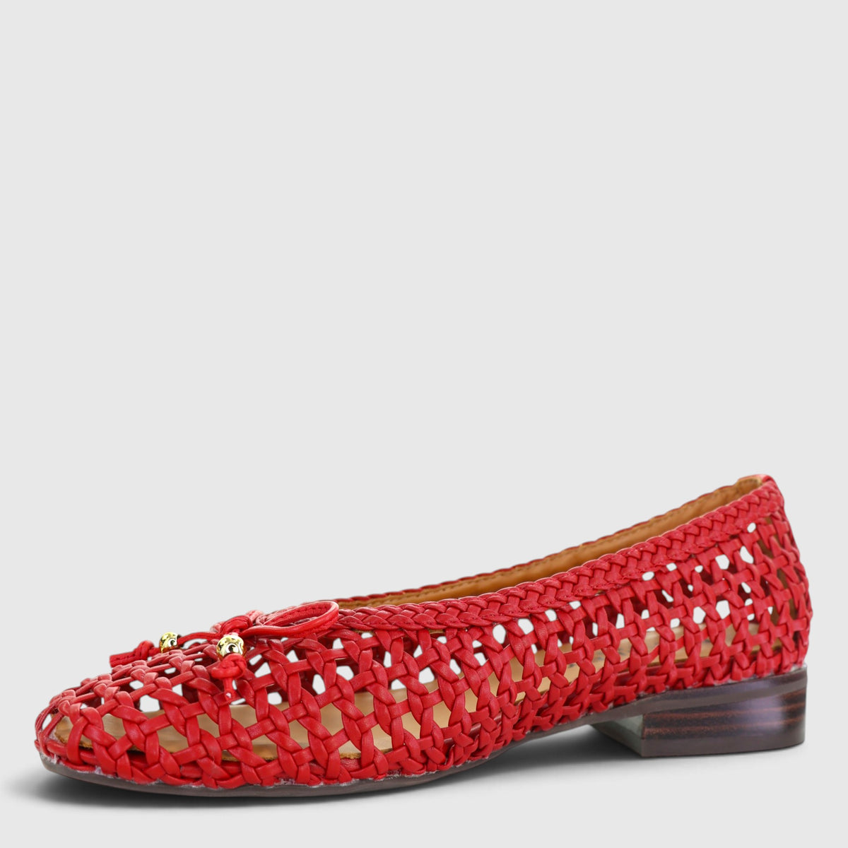 BRESLEY AMODY RED - Women Belle Flats - Collective Shoes 