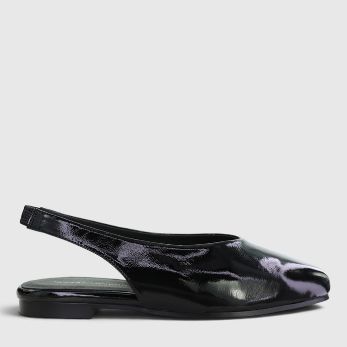 TAMARA LONDON BRIELL BLACK PATENT - Women Sandals - Collective Shoes 