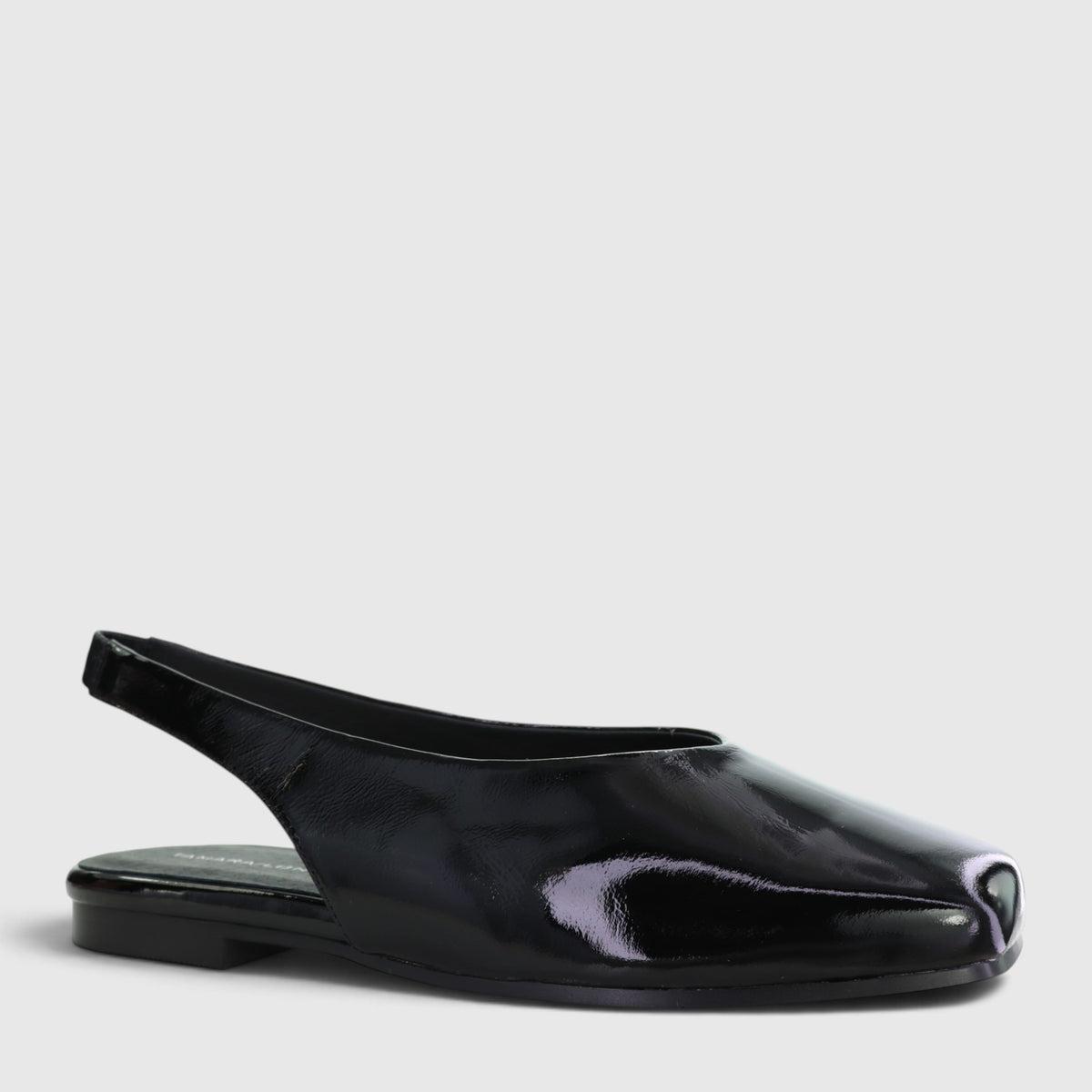 TAMARA LONDON BRIELL BLACK PATENT - Women Sandals - Collective Shoes 