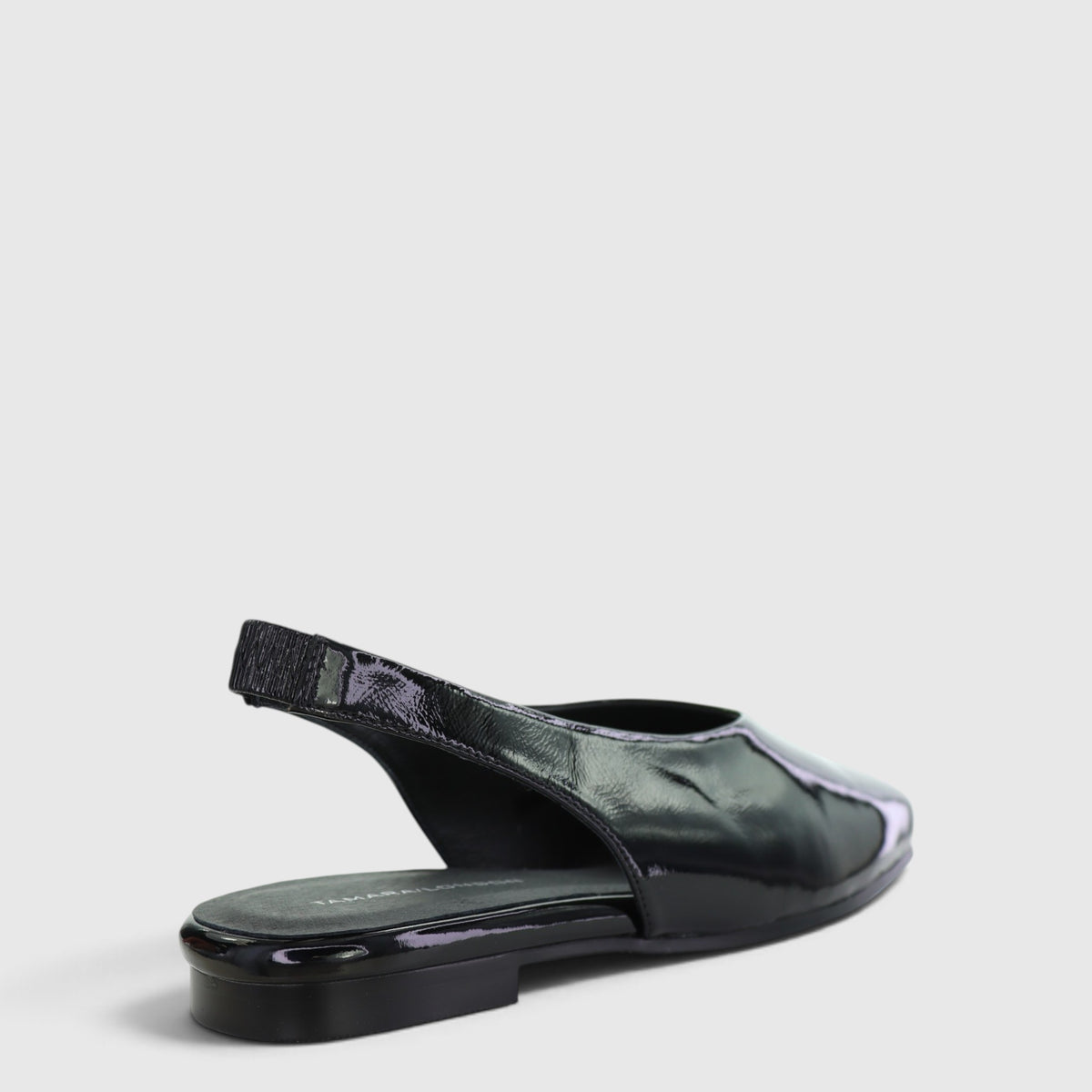 TAMARA LONDON BRIELL BLACK PATENT - Women Sandals - Collective Shoes 
