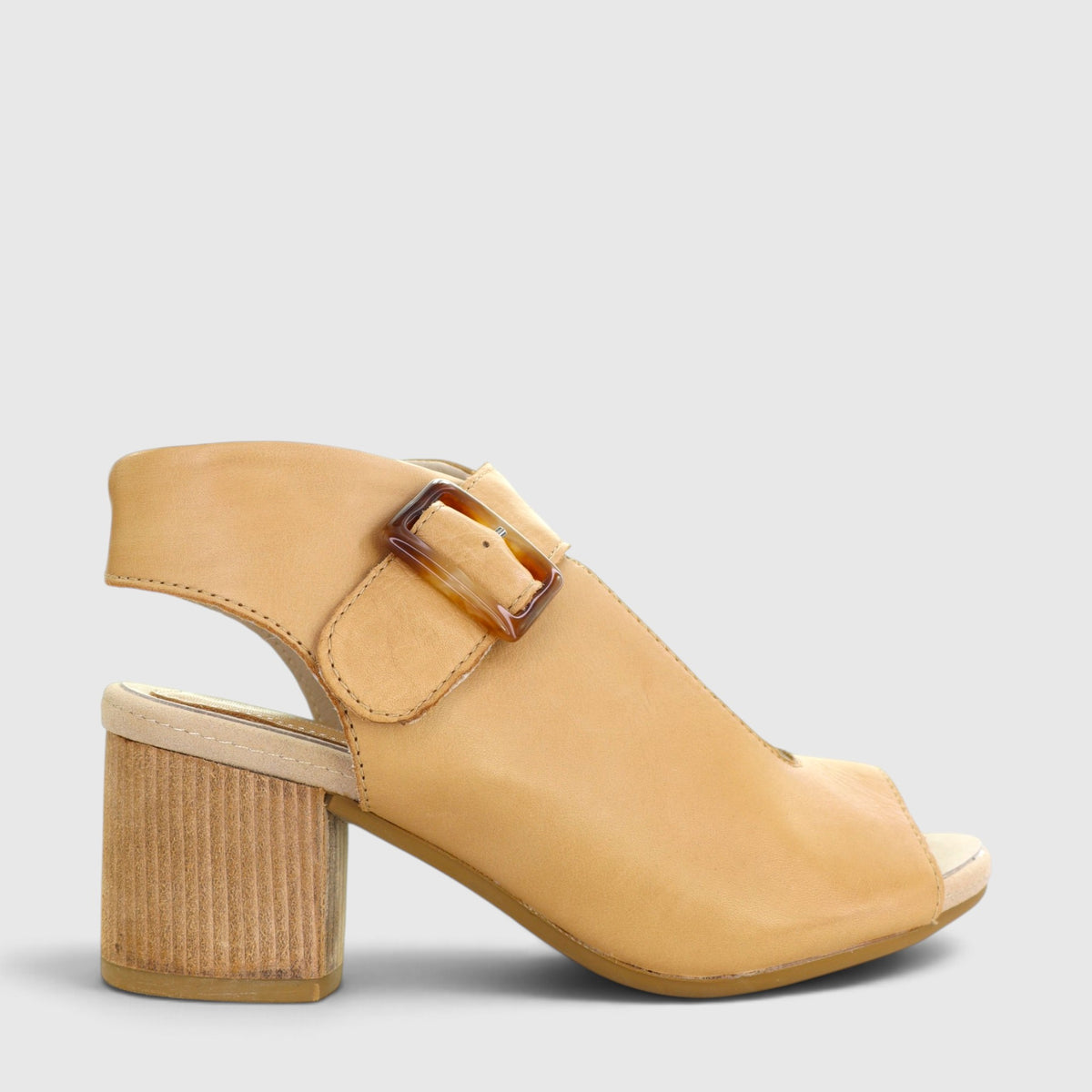 ALFIE & EVIE EZRA CAMEL - Women Sandals - Collective Shoes 