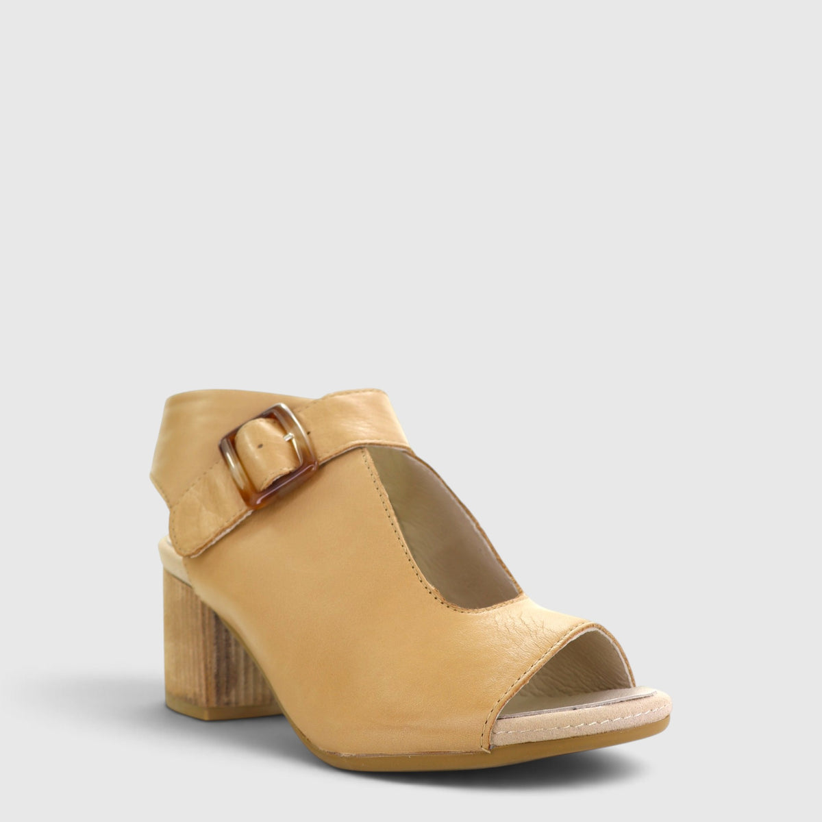 ALFIE & EVIE EZRA CAMEL - Women Sandals - Collective Shoes 